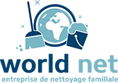 Logo World Net - Entreprise de Nettoyage Familiale